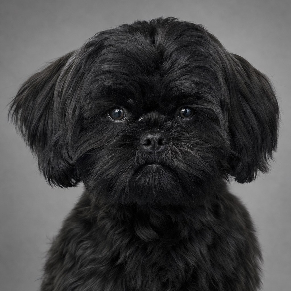 Studio Photo pet portrait example